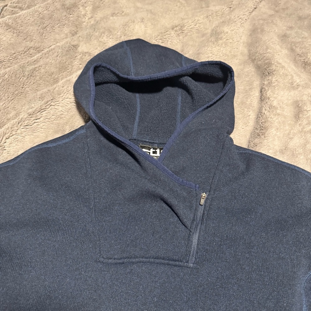 Stio SweetWater 1/4 Zip Fleece Hoodie - Picture 4 of 7